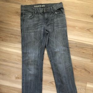 Tucker + Tate Vintage Wash Gray Jeans Boys 14